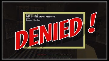 ComputerCraft Purge Room & Door Lock (Not aTutorial)