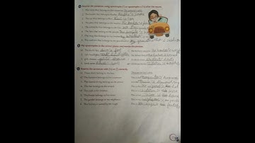 Collins English grammar and composition chapter 6 Noun : Possesion