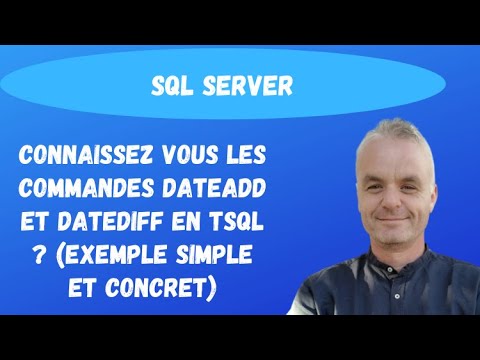 Vidéo: Que fait datediff en SQL ?