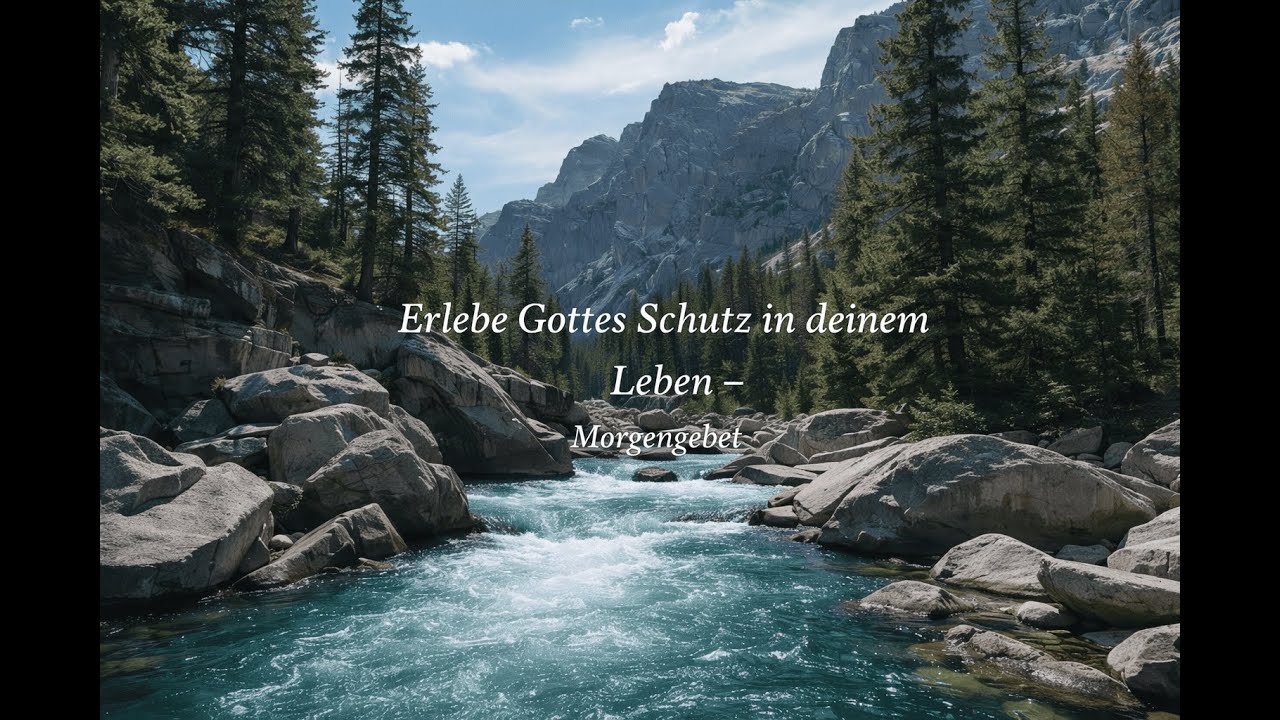 Erlebe Gottes Schutz in deinem Leben – Morgengebet