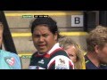 Fred tuilagi junior yellow carded for high tackle just 7 seconds from kickoff