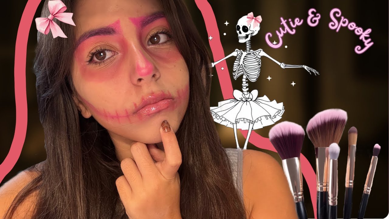 Transformation ☠️: le makeup qui fait peur à tout le monde ! 🎃( spoiler alerte pas du tout🎀)