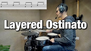 Layered Ostinato | Dex Star Drum Lesson (Beginner/ Intermediate)