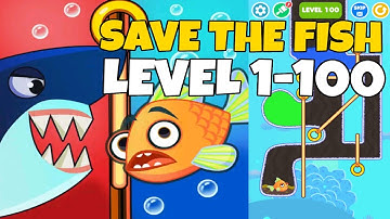 Save The Fish! LEVEL 1-100 Walkthrough | Mesiba Games