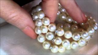 3 strand Pearl Bracelet