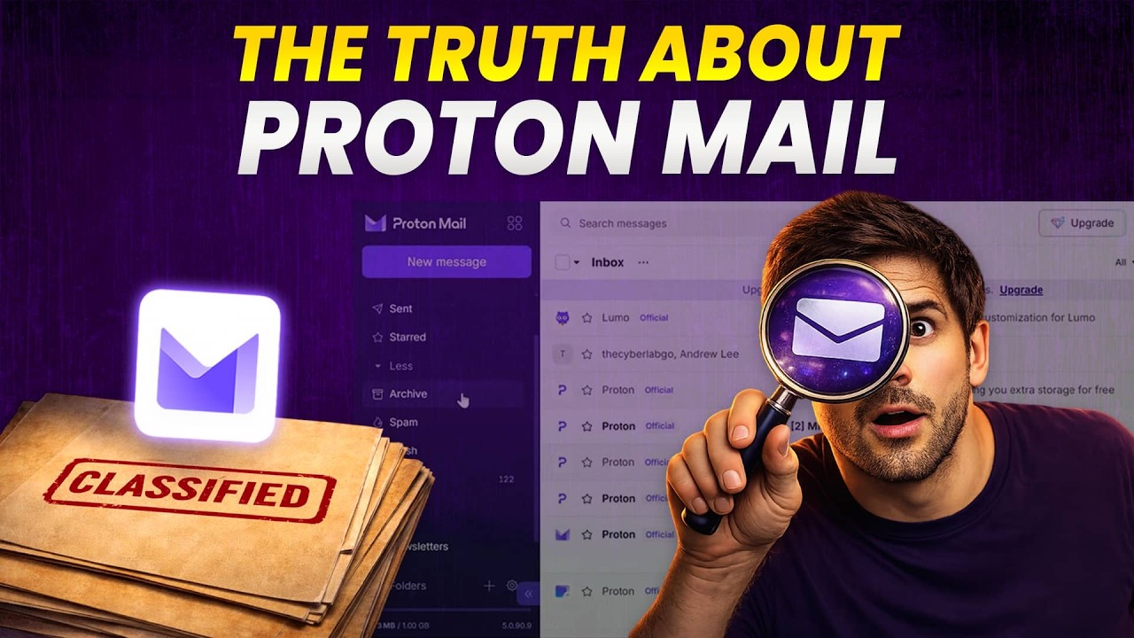 Обзор Proton Mail за 5 минут – Не покупайте, пока не увидите это! (2026)