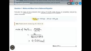 Molar calculation involving mass MADE EASY!!! | Edexcel & CAIE IGCSE Chemistry