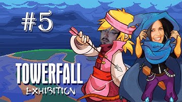 The Challenge: Towerfall Tutorial / Exhibition Gold skulls and diamonds Part 5: BOUNCY ARROW!