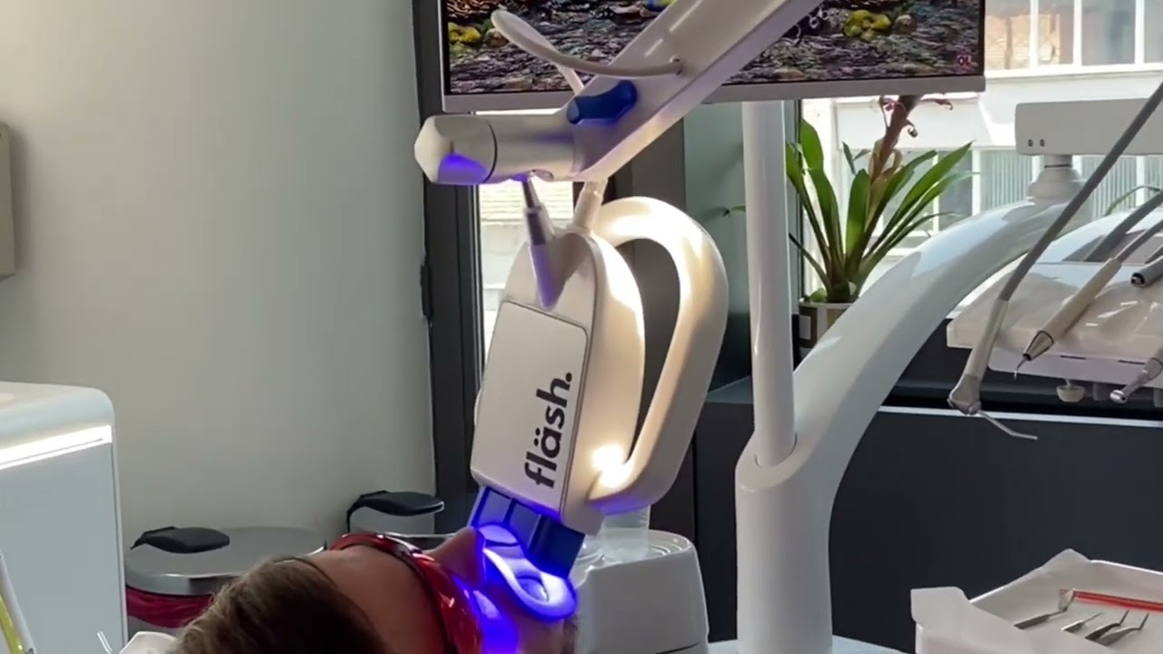 Professional In-Office Teeth Whitening Treatment Process