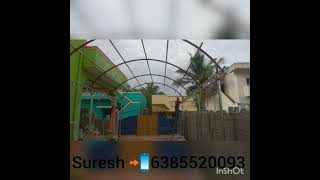 Arch roofing sheet  work