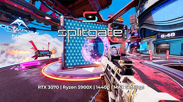 Splitgate 2021 BETA Gameplay | RTX 3070 | Ryzen 5900X | 1440p60 | MAX Settings