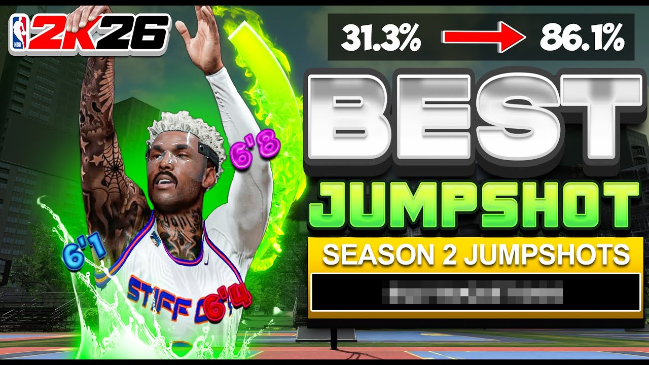 BEST GREEN WINDOW JUMPSHOTS AFTER PATCH in NBA 2K26! *NEW* META JUMPSHOTS FOR ALL GUARD BUILDS