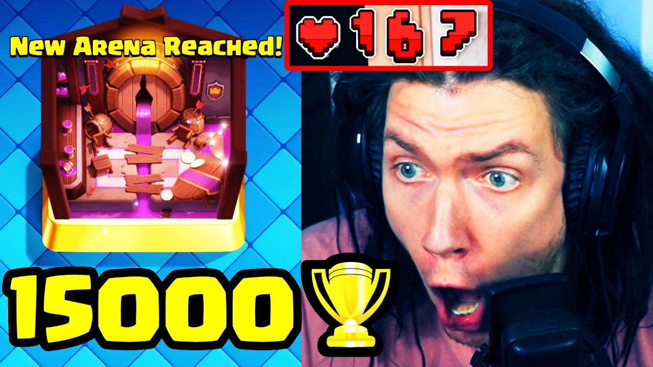 DAL SOM 15000 TROFEJÍ 🏆 Clash Royale