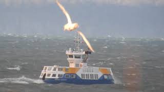 SHIP SPOTTING :  Vincent Coleman Ferry SEA TRIALS