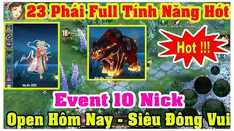 VLTK Mobile Lậu 2021 - Tặng 20 Nick , Bản Cày Cuốc Open S50 19h Mới Nhất Hôm Nay