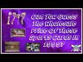 What Was The Wholesale Price Of These Sports Cards Back In 1999?