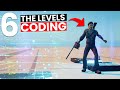 6 LEVELS OF FORTNITE PROGRAMMING