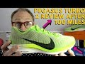 Review of the Nike Pegasus Turbo 2 at 100 miles