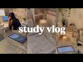 STUDY VLOG 4 30am Being Productive Day Studying New Stickers Motivation 
