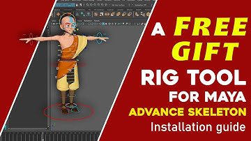 Advance Skeleton Rig Installation Guide | Maya rigging advanced skeleton