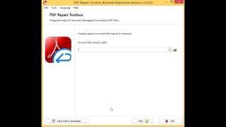 PDF Repair Toolbox Manual