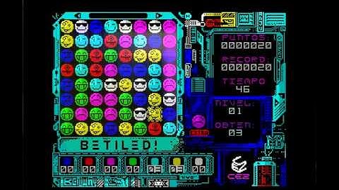 BeTiled - Sinclair ZX Spectrum - emulador Fuse 1.1.1 - testeado en Windows 7 x64