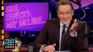 Bryan Cranston's Side Effects for Guest Hosting