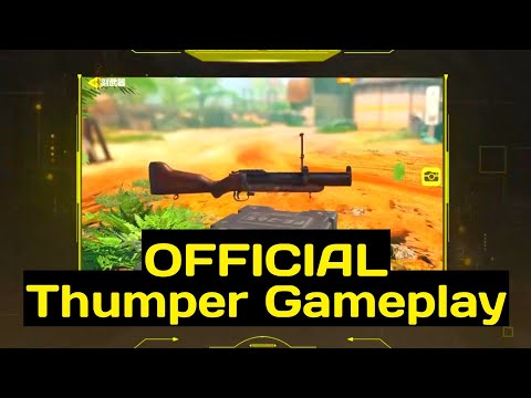 New Secondary Weapon Thumper Official Gameplay Cod Mobile Season 9