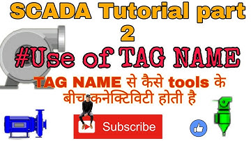 SCADA TUTORIAL PART 2 | USE OF TAG NAME | tag name का use कैसे करे । VIRUS BABA