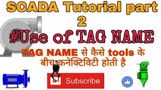 Details SCADA TUTORIAL PART 2 | USE OF TAG NAME | tag name का use कैसे करे । VIRUS BABA Update