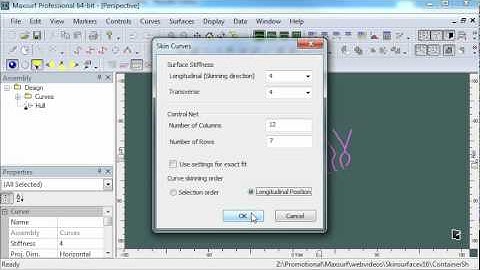 Maxsurf Surface Skinning for Version 16
