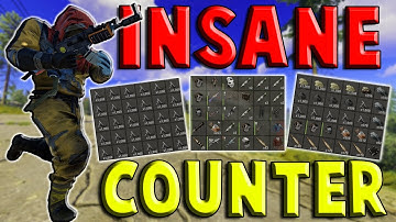 The INTENSE Counter RAID CLUTCH - (Crazy Loot) || Rust 1/2