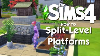 First Look at the Split-Level Platforms Update | The Sims 4