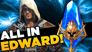 Going ALL IN on my shards for Edward! @BovineRAID