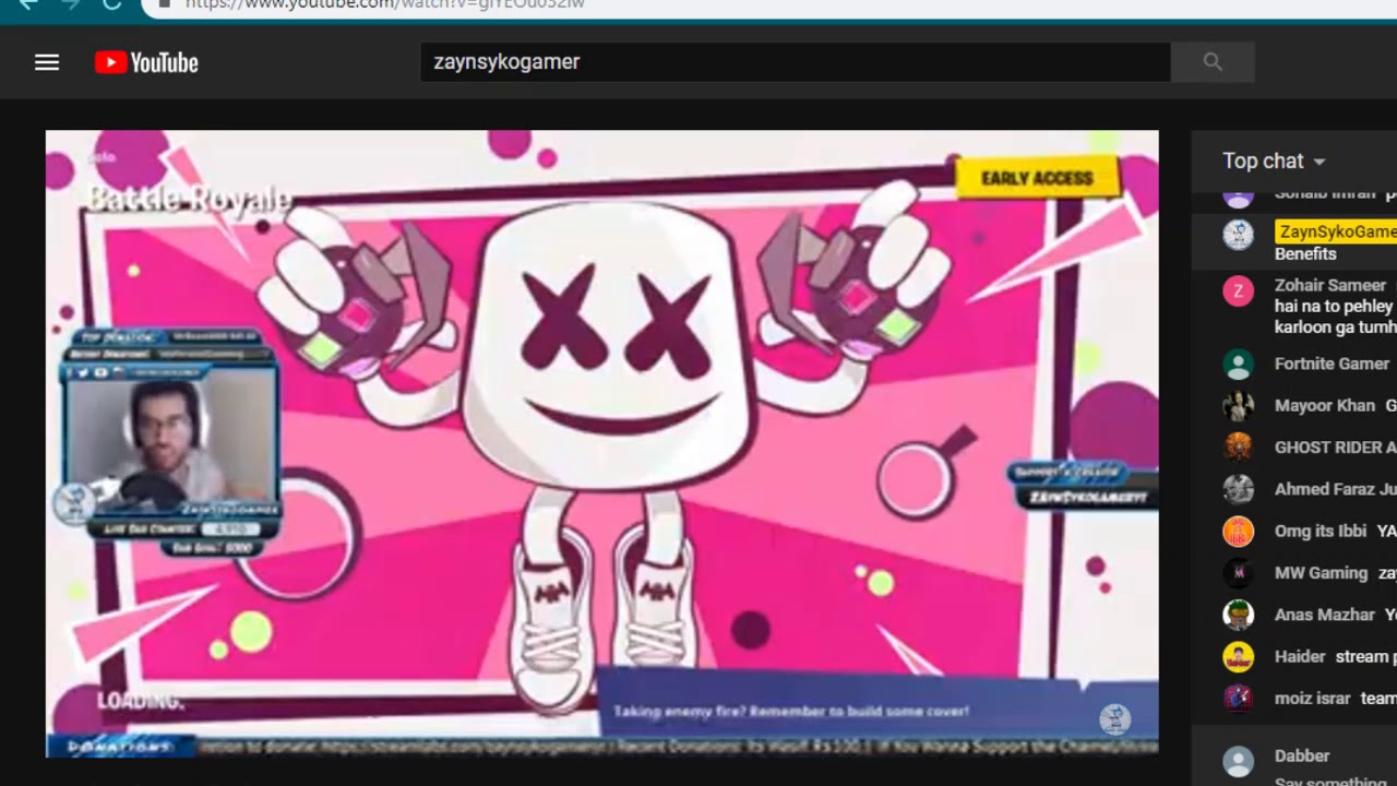 ZaynSykoGamer explaining himself for straight 20 seconds...