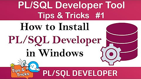PL/SQL Developer Tool Tips and Tricks - YouTube