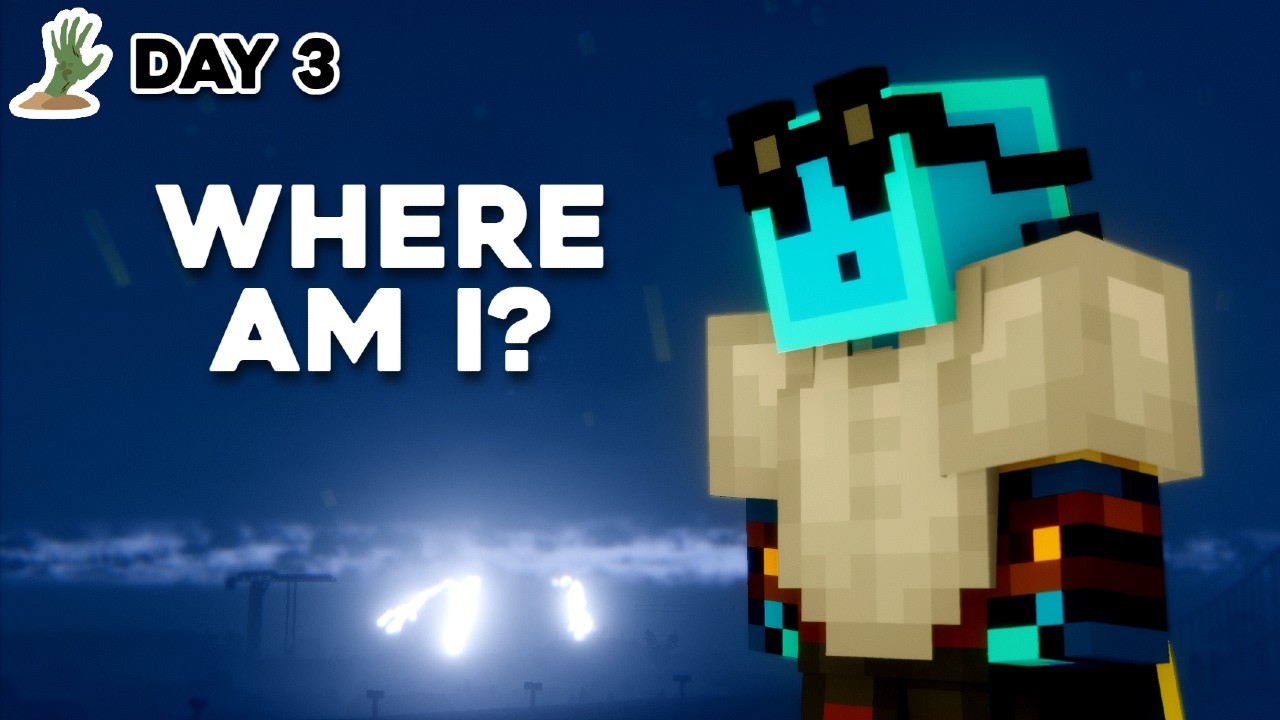 I am alone in a Minecraft Zombie Apocalypse.