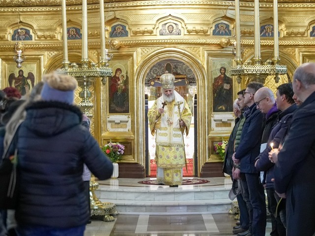 Slujire și filantropie, în Duminica a 5-a din Postul Mare, în Arhiepiscopia Dunării de Jos