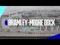 NEW STADIUM DRONE UPDATE | Latest aerial footage as fresh steelwork fitted at Bramley-Moore Dock