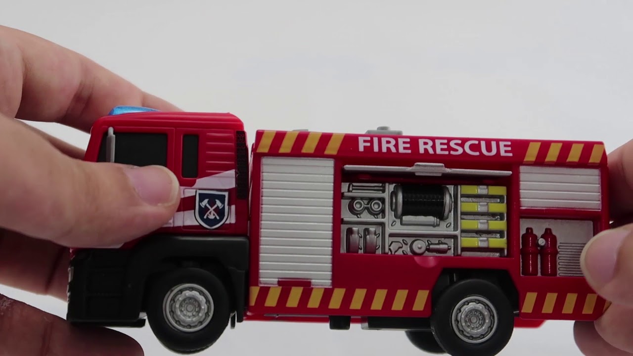 Dickie Toys Fire Engine Oyuncak Ä°tfaiye AraÃ§larÄ± - Ä°tfaiye AracÄ± - YouTube