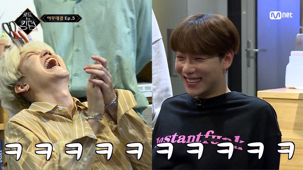 [ENG] Road to Kingdom [아무대결] 5화   허벅지 씨름 최강자를 찾아라!ㅣ팀별 예선전 - 온앤오프 편 200604 EP.6