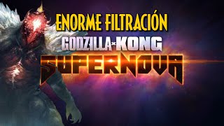 FILTRARON al NUEVO VILLANO de GODZILLA x KONG: SUPERNOVA
