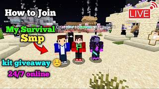 😱  Best Free Cracked Public Survival SMP Minecraft 1.21 | 24/7 Online | Java + PE | Free To Join 😱 screenshot 1