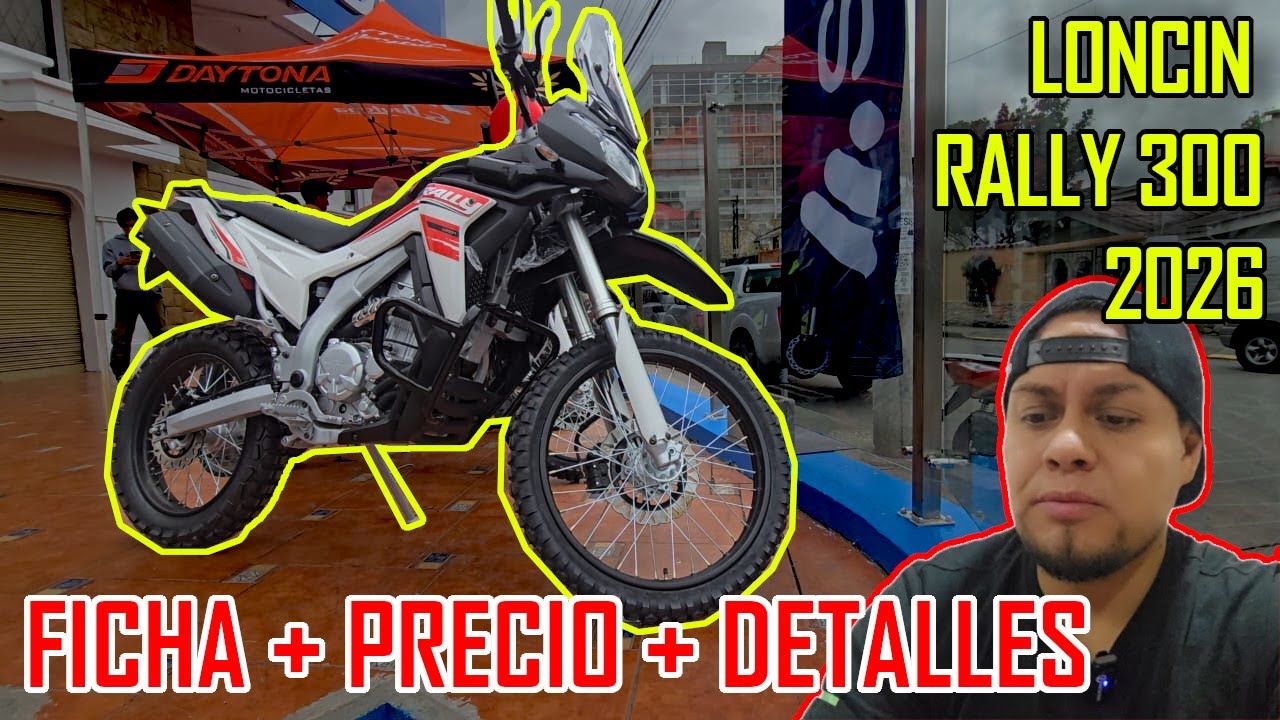 ✅️Review Loncin Rally 300 2026✅️ /// Precio + Ficha + velocidad final🏍💥