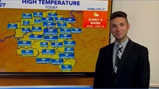 High temperatures in Indiana and Kentucky