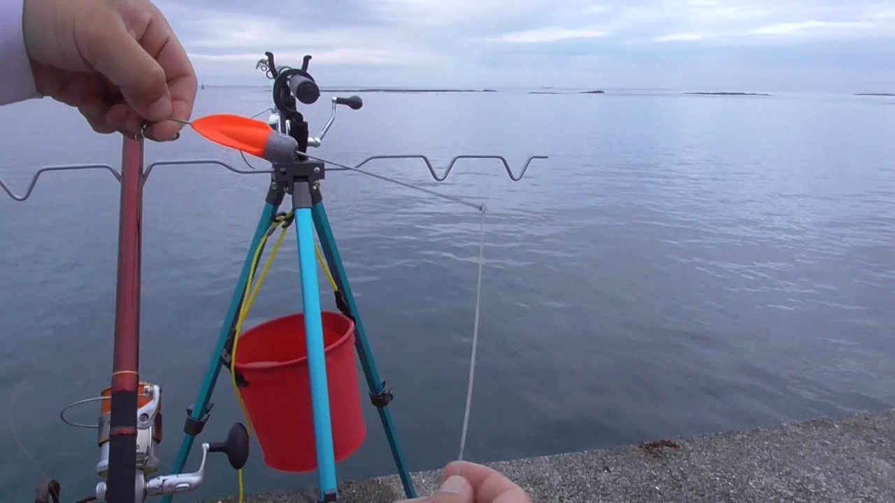 ぶっこみ釣りにジェット天秤オモリを使う 堤防釣り初心者入門基礎編 和歌山釣太郎 Youtube