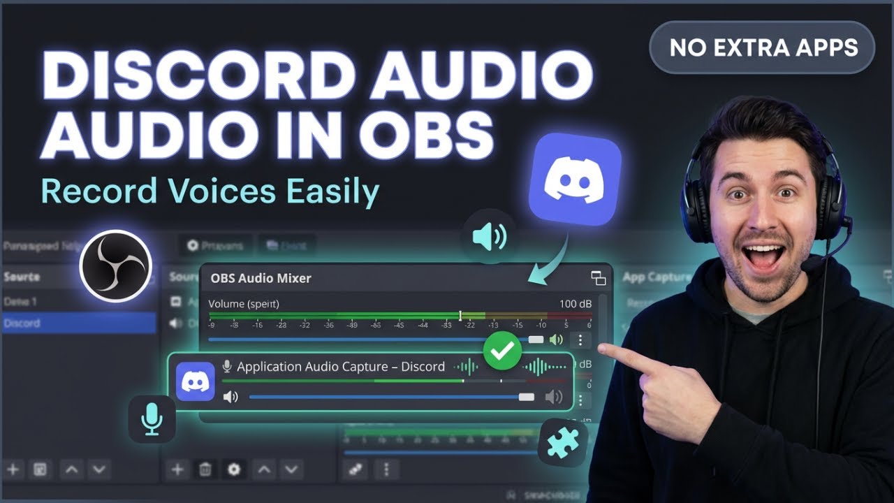 How to Add Discord Audio to OBS (Record Discord Sound Easily!)