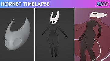 Hornet | Timelapse | 3D Fan Characters | Maisth
