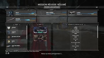 Warframe clavier/souris