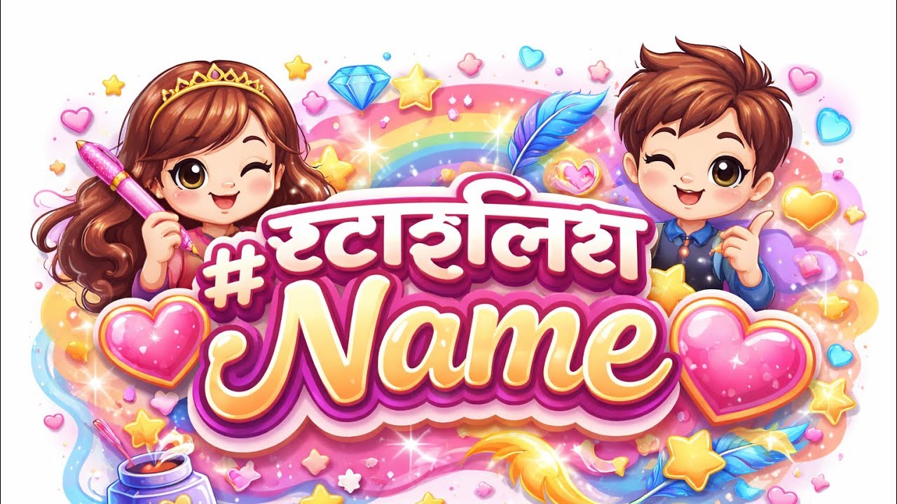 Aaj Banege Sabse Cute Creative Names Live 💖